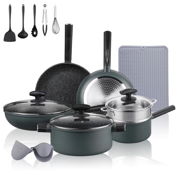 Primio Non  Stick Gift Set (16 Pcs)