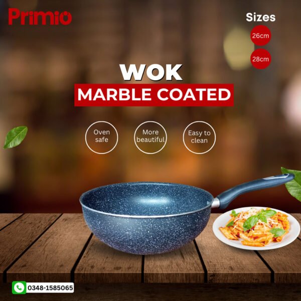 Marble Coated Wok