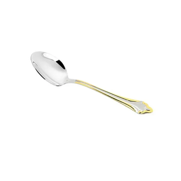 Tea Spoon half gold